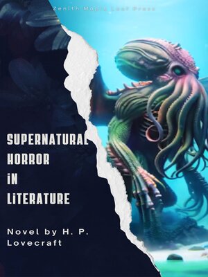 cover image of Supernatural Horror in Literature